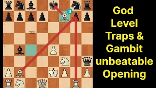 Danish Gambit : Chess Tricks to Win Fast : Center Game Traps, Tactics ,Best Move & Ideas |