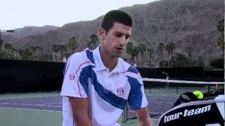 Novak Djokovic Facebook Interview by HEAD Tennis