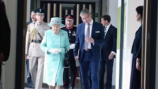 Her Majesty The Queen opens Cardiff's Brain Imaging Centre