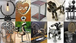 Beautiful scrap metal décor ideas & other welding project ideas you can make / Easy welding ideas