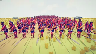 250x ATHENIAN MILITARY SIEGE ENEMY CASTLE - Totally Accurate Battle Simulator TABS