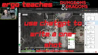 Using ChatGPT to create a one-shot.