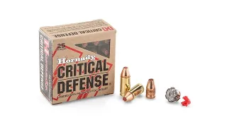 Hornady Critical Defense 9MM: Self-Defense Ammo For CCW #143