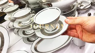 Чешская посуда, дерок платина лента / TABLEWARE HOME DECOR ROYAL PORCELAIN, MADE IN CZECH