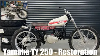 Yamaha TY 250 - Timelapse restoration