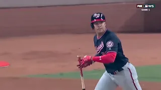 Juan Soto HITS HR IN 3-HIT GAME, 3 RBIs/Astros vs Nationals/WS Game 1,2019