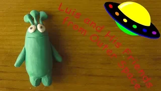 How to make aliens from cartoon Luis and His Friends from Outer Space #forkids