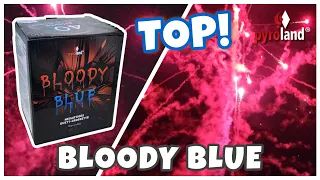 Bloody Blue von Pyroland 🔥 | Crossette-Batterie 💥 | Pyro TV