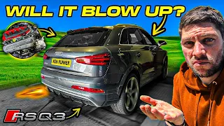 I BOUGHT AN AUDI RSQ3 FOR HALF PRICE THEN FITTED AN RS3 ENGINE!!
