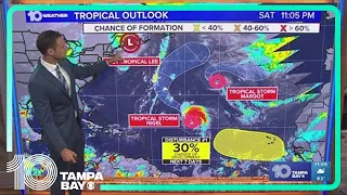 Tracking the Tropics: Tropical Storm Nigel forms in Central Atlantic
