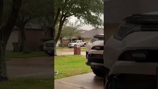 Lightning strike alarm. Humble, Texas