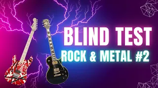 Blind test rock & metal #2