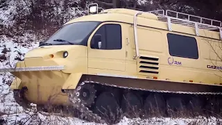 Люксовый снегоболотоход! ГАЗ-340391