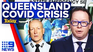 Queensland COVID-19 crisis likely to ‘get worse’, police crackdown on compliance | 9 News Australia