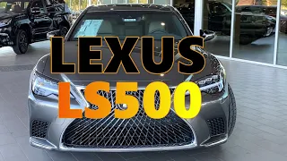 2021 Lexus LS500  |  Twin-Turbocharged  |  3.5L V6  |  416 HP  |  442 Lb-Ft  |  10-Speed Auto