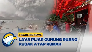 Gunung Ruang Erupsi Lagi!, Fasilitas Umum Lumpuh Total