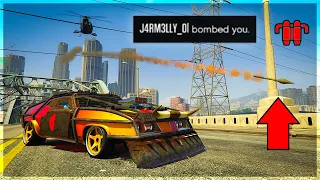 Trolling An Angry Jetpack With My IMPERATOR on GTA Online!