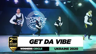 Get Da Vibe | 2nd Place Jr | Winners Circle | World of Dance Ukraine 2020 | #WODUA20