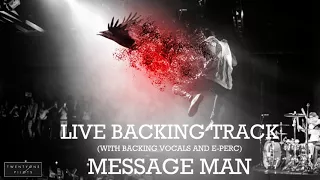 100 SUBS SPECIAL - message man (LIVE BACKING TRACK cover + E-perc)