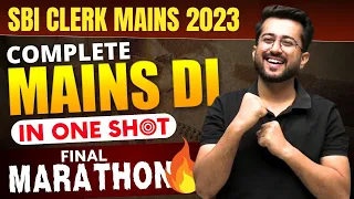 🧨 🚀  All MAINS DIs in One Shot | SBI Clerk Mains Data Interpretation | Marathon by Aashish Arora🔥