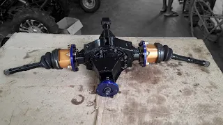 Rear Differential convert to front differential | 4WD Buggy Project Part 1