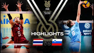 🇹🇭 THA vs. 🇸🇮 SLO - Highlights | Women's OQT 2023