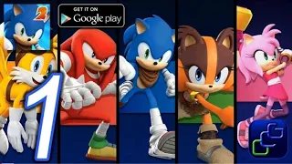 Sonic Dash 2: Sonic Boom Android iOS Walkthrough - Gameplay - All Characters 2025