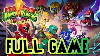 Mighty Morphin Power Rangers: Mega Battle FULL GAME Walkthrough Longplay (PS4, XBOX ONE)