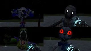 Five Nights at Freddy's: Security Breach All GMOD Jumpscares