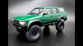 1991 Toyota 4Runner Hilux Surf Lifted 1/24 Scale Model How To Assemble Paint Shocks Dashboard TRD
