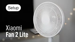 Xiaomi Mi Fan 2 Lite (1C) Setup, Google Home and Noise Test