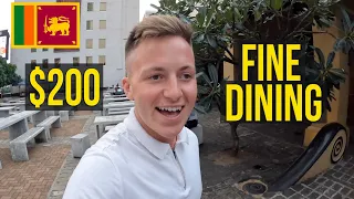 $200 Fine Dining in Colombo, Sri Lanka🇱🇰