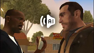 GTA San Andreas, but is Niko Bellic with AI voice