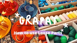 Grapat Toys How to use Loose Parts plus a review on our Entire collection #Montessoriwithhart