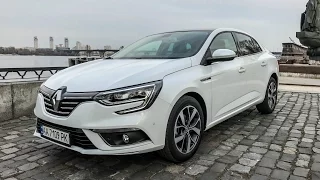 Renault Megane Sedan 2017: тест-драйв обзор 1.5 dCi EDC седан