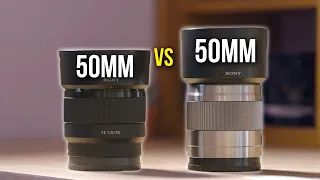 Whats The Best Sony 50mm Lens? | Sony 50mm f1.8 OSS vs 50mm f1.8 FE