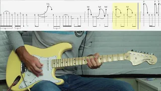 Rainbow - Man on the Silver Mountain guitar solo lesson