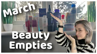 Beauty Empties March 2024 / Skincare, Makeup and Beauty Empties / Products That I've Used Up