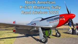 North American P-51D Mustang Sally Rand Airshow 2022