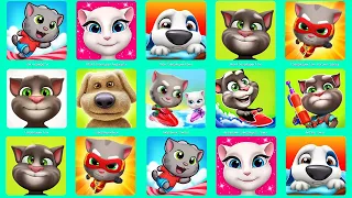 Talking Tom Candy Run,Talking Tom and Friends,My Talking Tom,Talking Tom,My Talking Angela,My Talkin