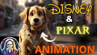 How To Create INSANE AI Generated Disney Pixar Animations FOR FREE !