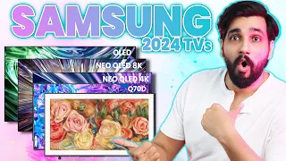 Samsung New OLED, NeoQLED, QLED, Frame TV 4K, 8K TV 2024 | Hindi
