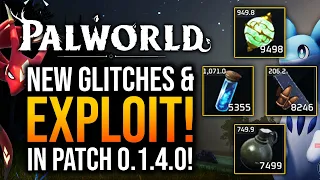 Palworld - 10 GLITCHES AFTER PATCH 0.1.4.0!