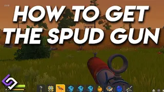 How to Get The Spud Gun - Scrap Mechanic Survival