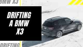 Snow Drifting a BMW X3!