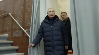 Putin visits Russia-occupied Mariupol