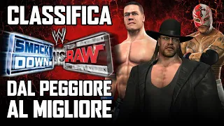 Tutti gli Smackdown vs Raw dal PEGGIORE al MIGLIORE