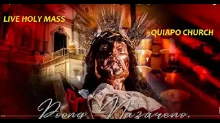 Quiapo Church Live Holy Mass Meditation THE PASCHAL TRIDUUM