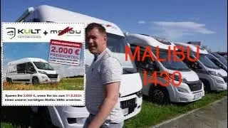 Malibu I430 Vorstellung: 2000€ Preisvorteil auf alle Malibu-Modelle bis 31.05.2024 KULT Motorhomes