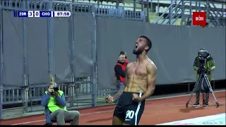 УПЛ | Чемпионат Украины по футболу 2021 | Заря - Черноморец - 3:0. Видео гола Сайядманеша (88`)